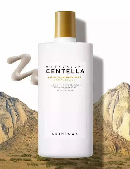 Skin1004 Madagascar Centella Air-fit Plus Cremă Minerală Cu Protecție Solară Pentru Față SPF50+ 50ml