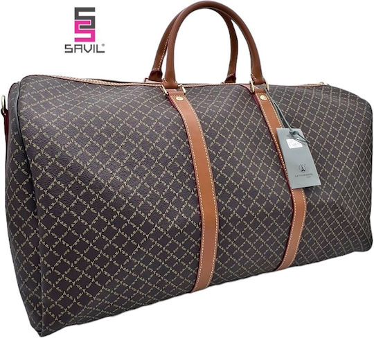 La tour Eiffel Sack Voyage Brown Fabric L56xW26xH31.5cm