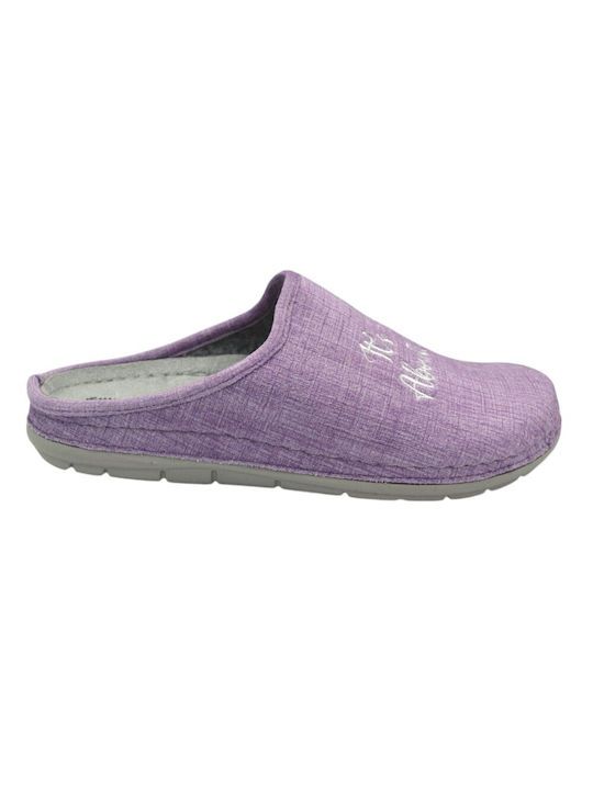 Fild Anatomic Fild Anatomical Leather Women's Slippers in Lilac color