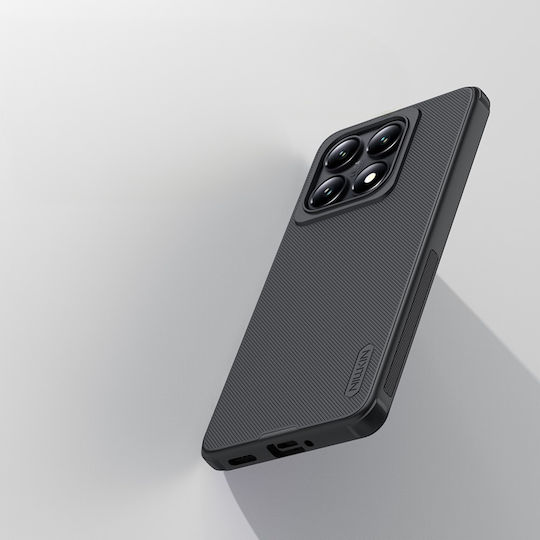 Nillkin Frosted Портмоне Силикон / Пластмаса Черен (Xiaomi 14T Pro)