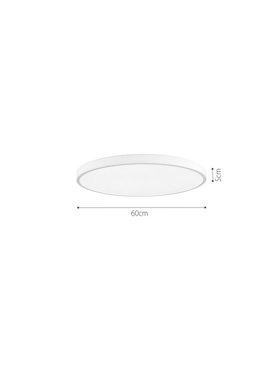 Inlight Deckenleuchte 30cm Gray mit Integrierter LED