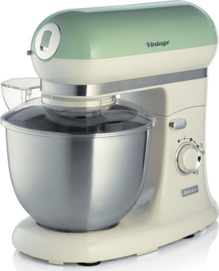 Ariete Vintage Stand Mixer 2400W with Stainless Mixing Bowl 5.5lt