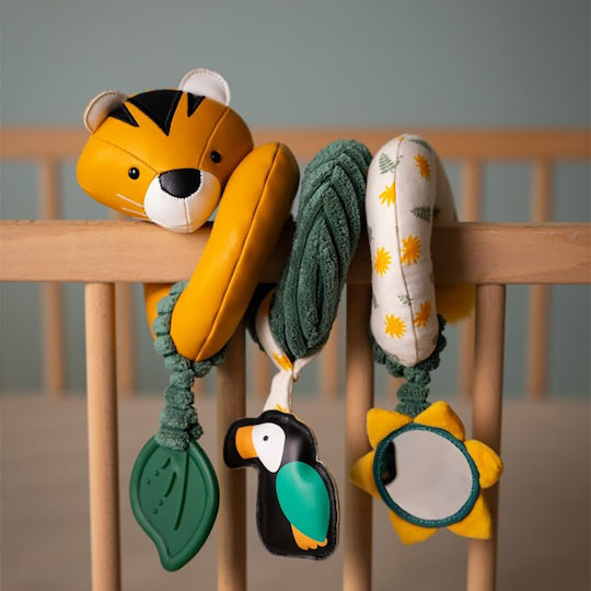 Baby to Love Spiral Toy for Crib and Stroller with Teether for 0++ Months