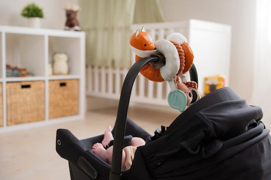 Baby to Love Spiral Toy for Crib and Stroller with Teether for 0++ Months
