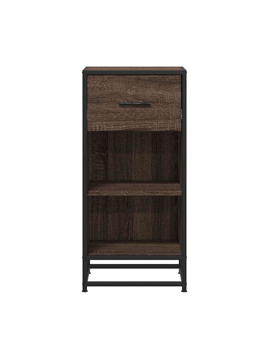 Brown Wooden Bookcase 35.5x35x76cm