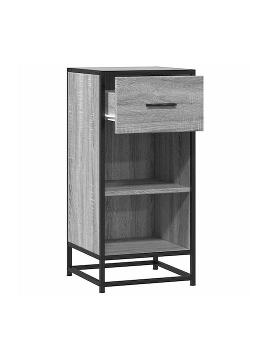 Bookcase Grey Sonoma 35.5x35x76cm