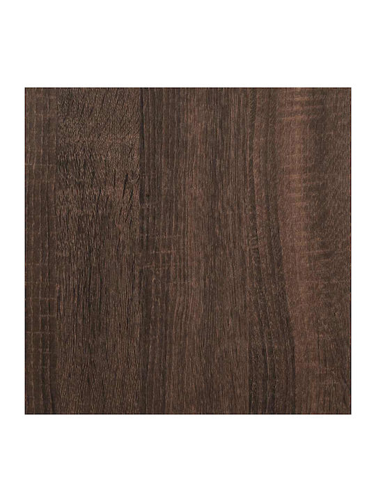 Brown Wooden Bookcase 35.5x35x76cm