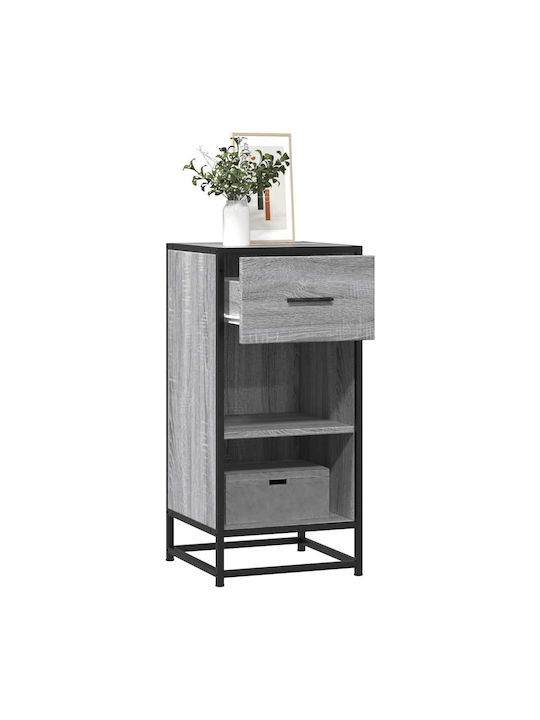 Bookcase Grey Sonoma 35.5x35x76cm