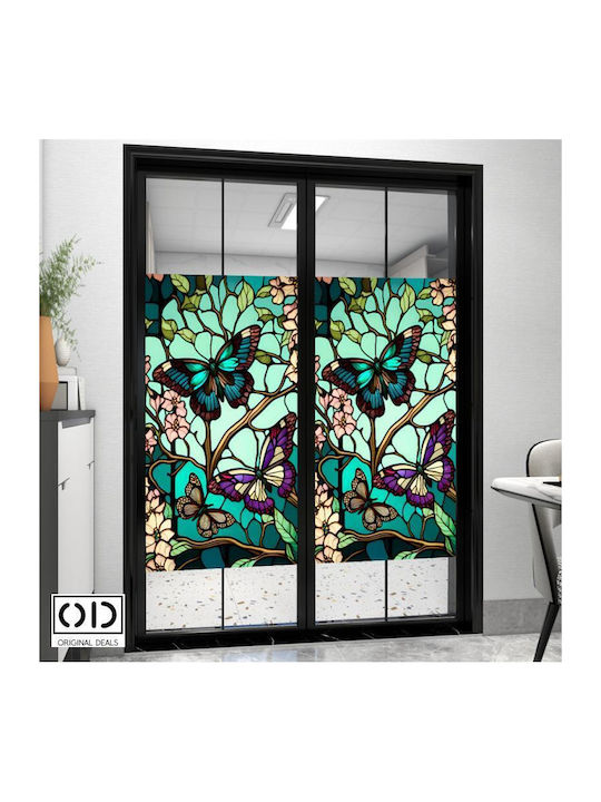 Autocolant Decorativ Sticlă 1buc 100x60buc