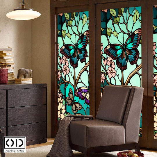 Autocolant Decorativ Sticlă 1buc 100x60buc