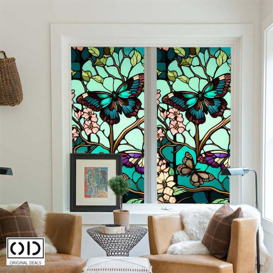 Autocolant Decorativ Sticlă 1buc 100x60buc