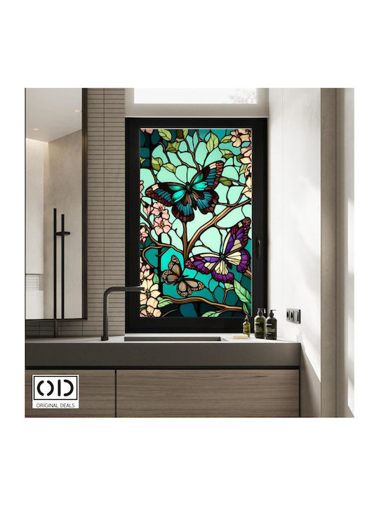 Autocolant Decorativ Sticlă 1buc 100x60buc