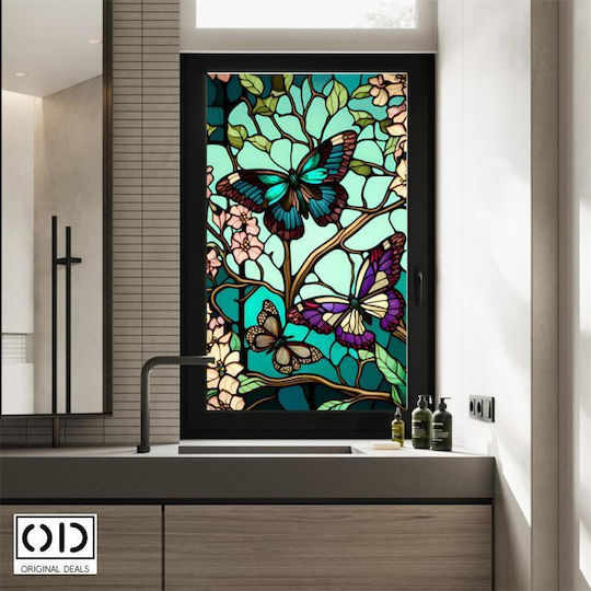 Autocolant Decorativ Sticlă 1buc 100x60buc