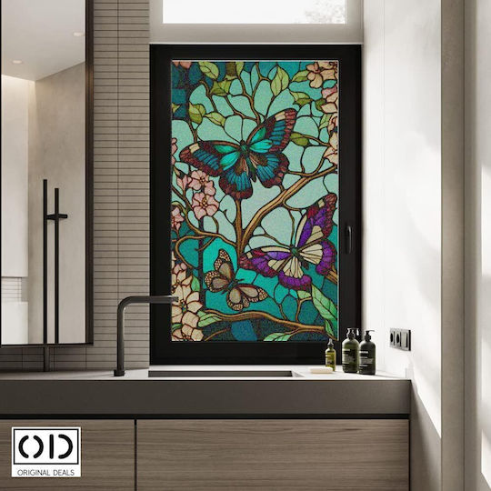 Autocolant Decorativ Sticlă 1buc 100x60buc
