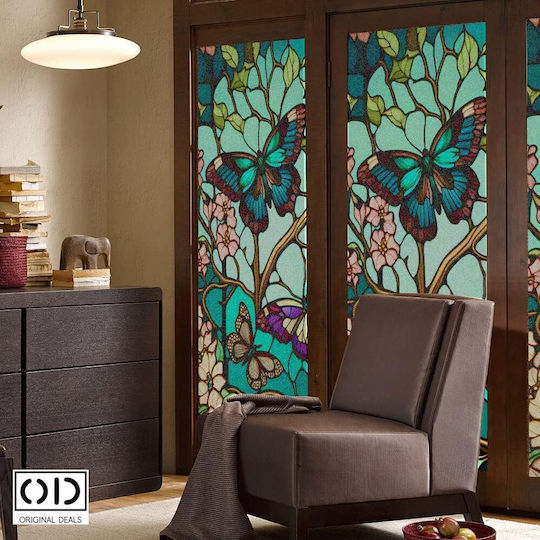 Autocolant Decorativ Sticlă 1buc 100x60buc