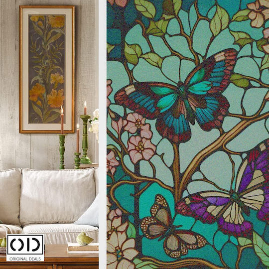 Autocolant Decorativ Sticlă 1buc 100x60buc