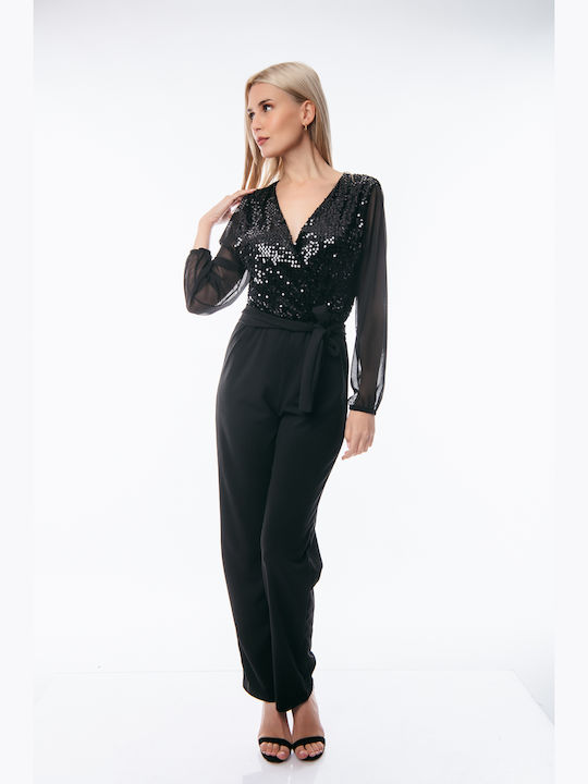 Damen Einteiler Anzug Silber