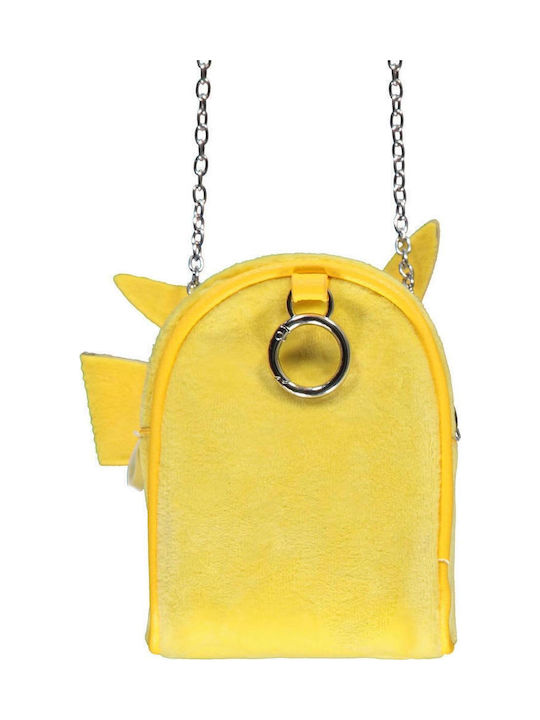 Difuzed Pikachu Kinder Rucksack Umhängetasche Gelb 13cmx10.5cmx6.5cmcm