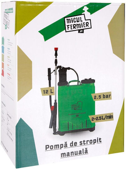 Pulverizator cu presiune cu Capacitate 12lt 2.5bar în culoarea Verde