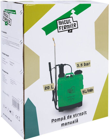 Pulverizator cu presiune cu Capacitate 20lt 3.5bar în culoarea Verde