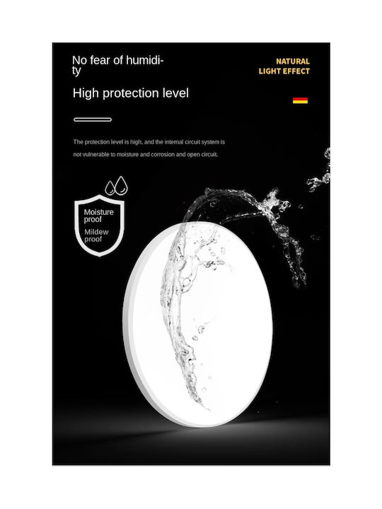 Home Lighting Πλαφονιέρα Οροφής Χρυσή με Ενσωματωμένο LED