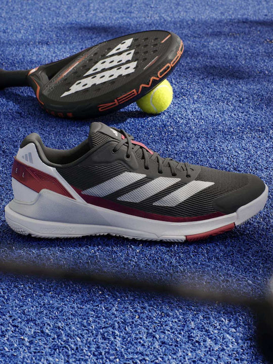 adidas Core Ανδρικά Παπούτσια Padel Μαύρα