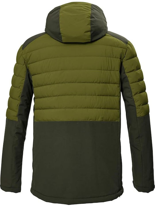 Killtec 41831-250 Männer Jacke aus für Ski & Snowboard Grün