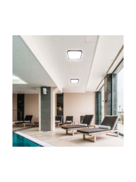 V-TAC Deckenleuchte Montieren Badezimmer 25cm Weiß mit Integrierter LED