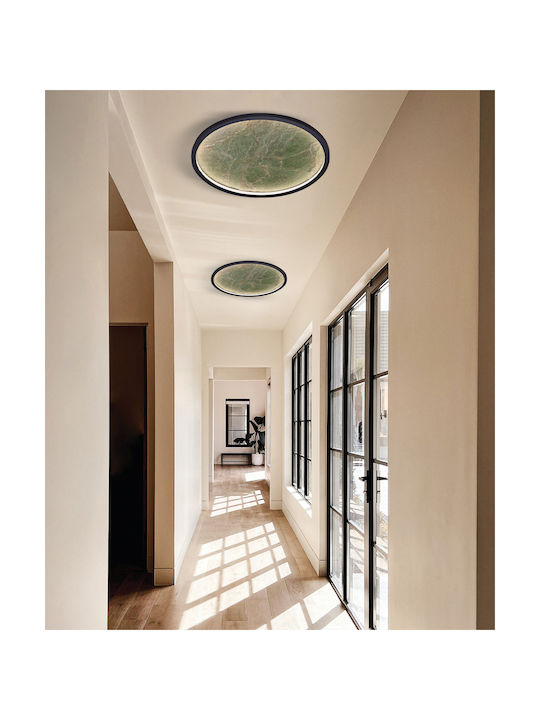 Viokef Marilia Ceiling Mount Light Black with Integrated LED