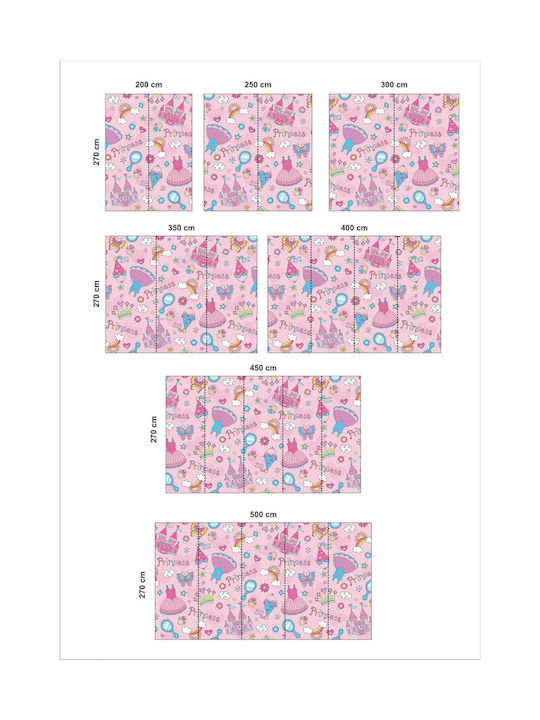 Princess Sticker Wallpaper 230cm
