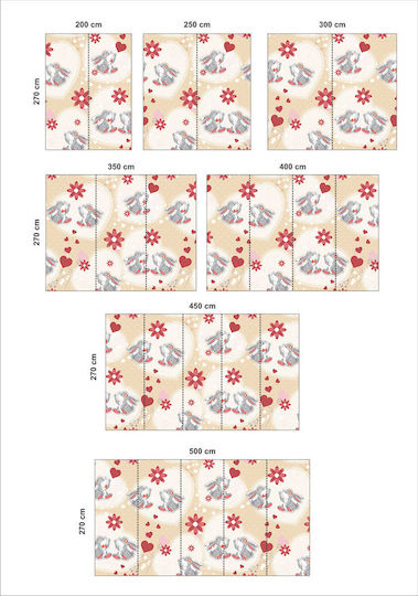 Favorite Bunnies Adhesive Wallpaper 245cm