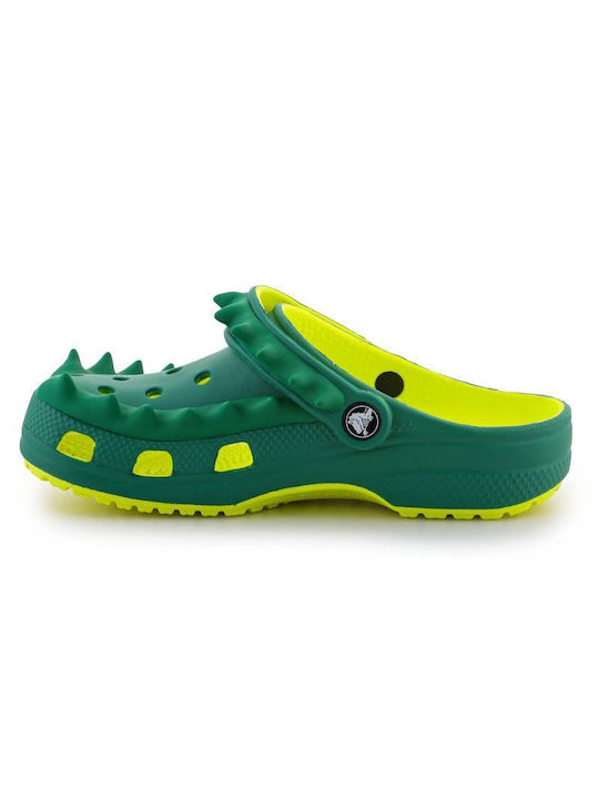 Crocs Classic Children's Beach Shoes Green