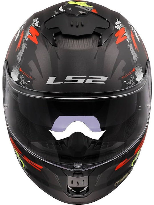 LS2 Stream Ii Motorcycle Helmet Full Face ECE 22.06 with Sunvisor