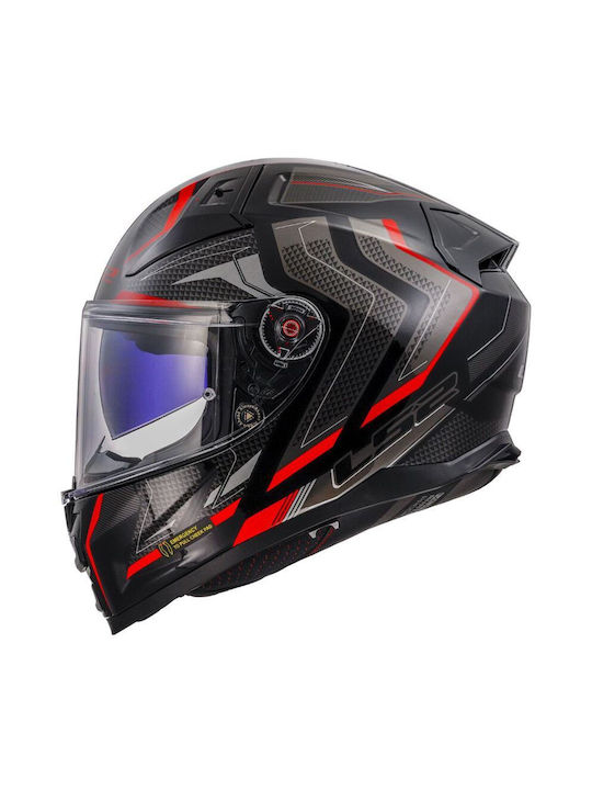 LS2 FF811 Vector II Alizer Full Face με Sun Visor ECE 22.06 / DOT