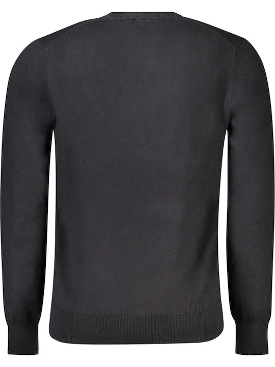 Langarm-Pullover Schwarz