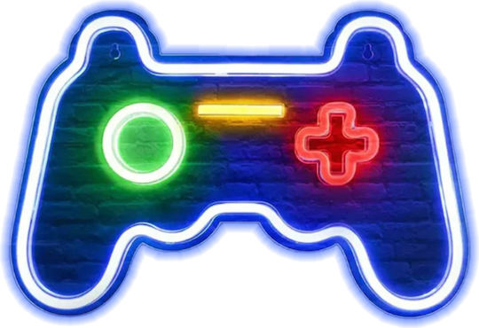 Controller Led Neon Skilt Blue Gadget