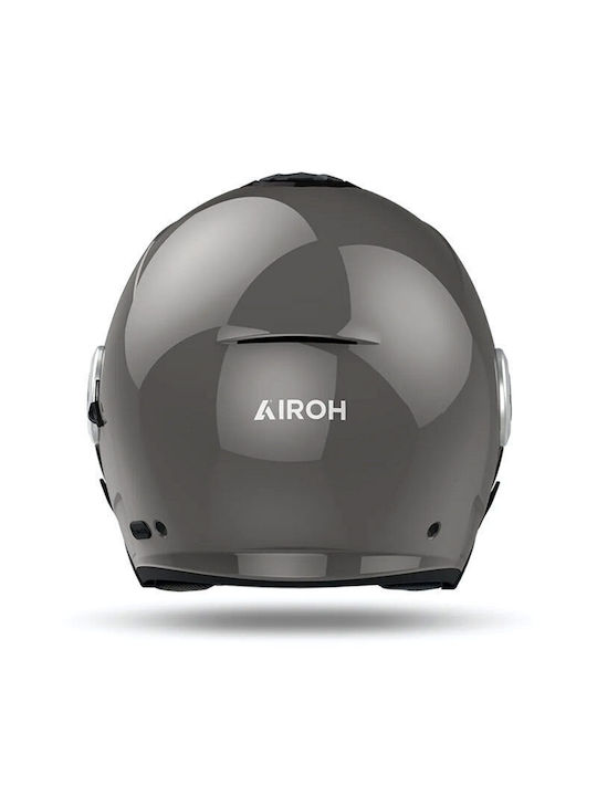 Airoh Helyos Black Matt Motorcycle Helmet Jet ECE 22.06 1350gr with Sunvisor