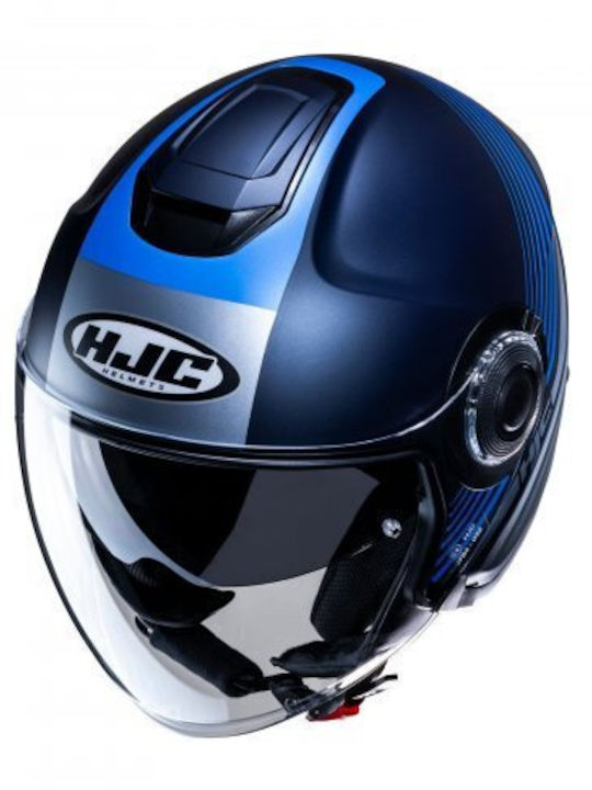 HJC i40N Dova MC2SF Motorradhelm Jet ECE 22.06 mit Sonnenblende