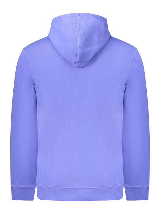 Hugo Boss Sweatshirt with Hood Blue