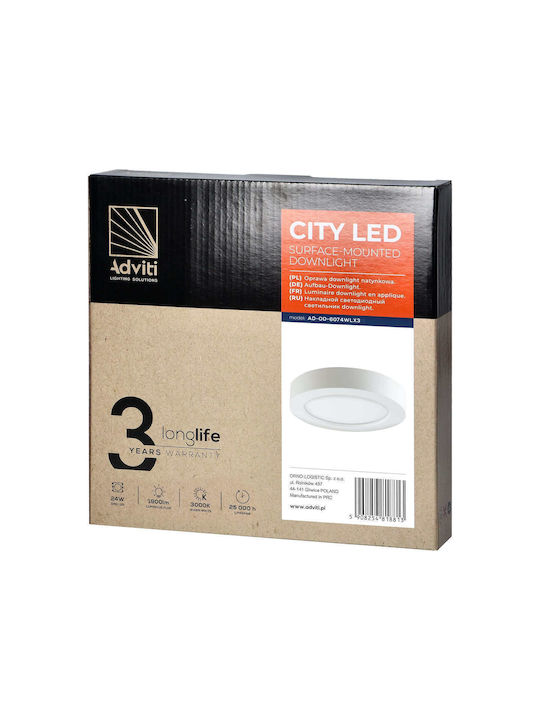 Orno Deckenleuchte 24.65cm LED Orno Deckenleuchte 24.65cm LED