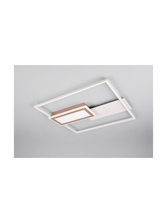 Trio Lighting Plafonieră de Tavan Gri cu LED Integrat