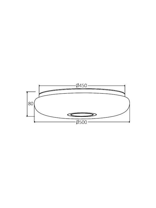 Braytron Jade Πλαφονιέρα LED Braytron Jade Πλαφονιέρα LED