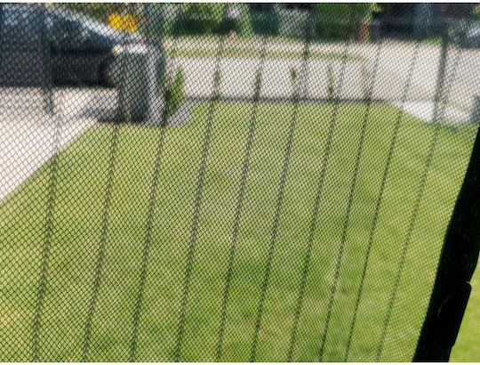 Pet Friendly Σίτα Πόρτας με Μαγνητικό Κούμπωμα Μαύρη 230x160cm