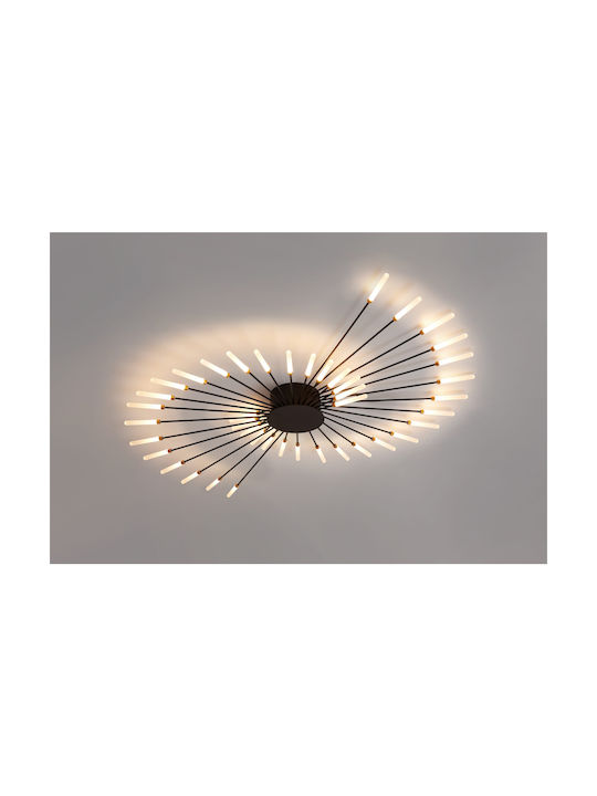 ARlight CCC 710-42 Ceiling Mount Light 128cm Black with Integrated LED