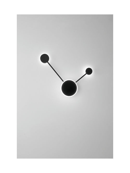 Fan Europe Leuchte Wand LED Schwarz 33x6x45cm