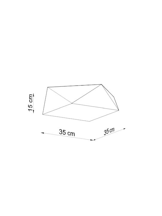 Sollux Hexa Plafonieră 40buc