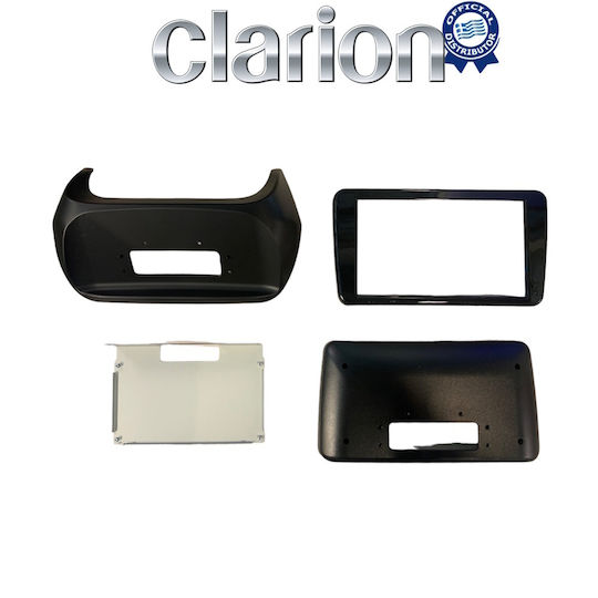 Clarion Car Audio System for Peugeot Bipper Fiat Fiorino Citroen Nemo 2007-2021 (Bluetooth/USB/WiFi/GPS/Apple-Carplay/Android-Auto) with Touch Screen 9"