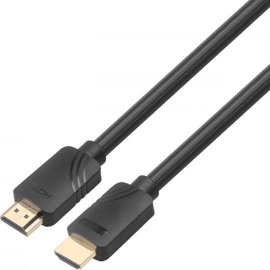 Tb Energy HDMI 2.1 HDMI Кабел HDMI Мъжки - HDMI Мъжки 3м Черен