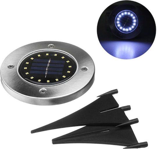 Outdoor Aesthetic Solar Garden Lamp 16 Leds Short Stand
