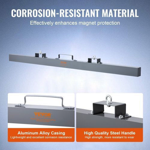 Măturător magnetic Vevor 120lbs pentru ridicare metalică Xgscxqsq84120cuqfv0